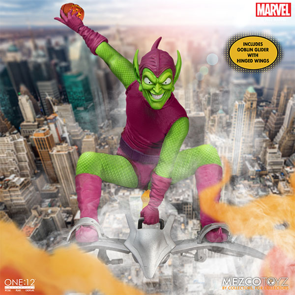 Mezco One 12 Collective Marvel Green Goblin Deluxe Action Figure